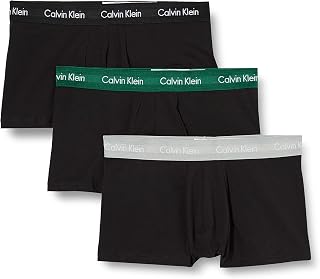 Calvin Klein Men’s 3 Pack Low Rise Trunks Underwear