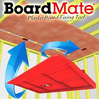 BoardMate - 2 PCS Drywall PlasterBoard Fixing Tool - Supports The Board in Place While Fixing. Drywall Fitting Gypsum Plate Panel Lifter/Mounting Tool