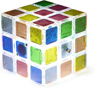 Rubik's Cube Pulse Cube Light-Up 3x3 Brain Teaser Puzzle Fidget Toy