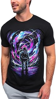 Graphic Tees for Men Cool Art Short Sleeve T-Shirts Soft Slim Fit S-4XL