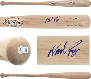 Wade Boggs Autographed Blonde Louisville Slugger Pro Stock Baseball Bat Boston Sox Beckett BAS Witness Stock #241446 - Autographed MLB Bats