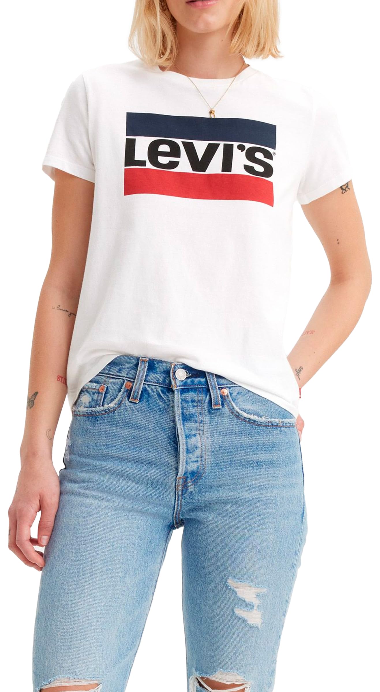 Levi's Women's The Perfect Tee Graphic Tees (Pack of 1)
