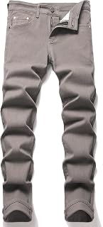 RXXKKK Men's Regular Slim Fit Jeans
