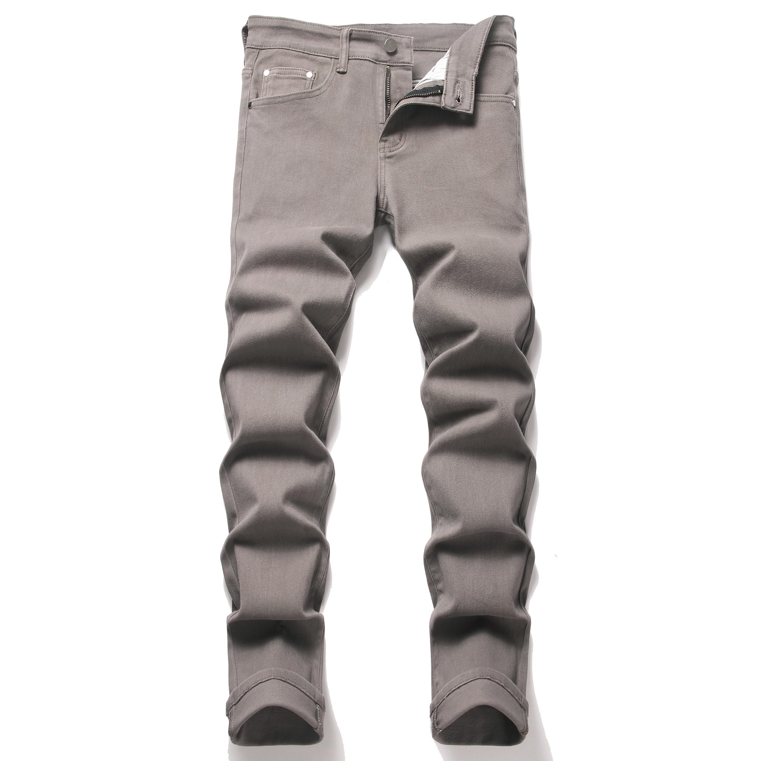RXXKKK Men's Regular Slim Fit Jeans
