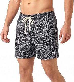 RIPT Performance Men's Quick Dry Swim Shorts with UV Protection 50 Swim Trunks Men (Pack of 1)
