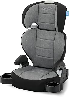 Graco TurboBooster 2.0 Highback & Backless Booster Car Seat, Declan | Ages 4-10, 40-100lb, Up to 57in, Height-Adjustable Headrest, ProtectPlus Engineered, Space-Saving Hideaway Cup Holders