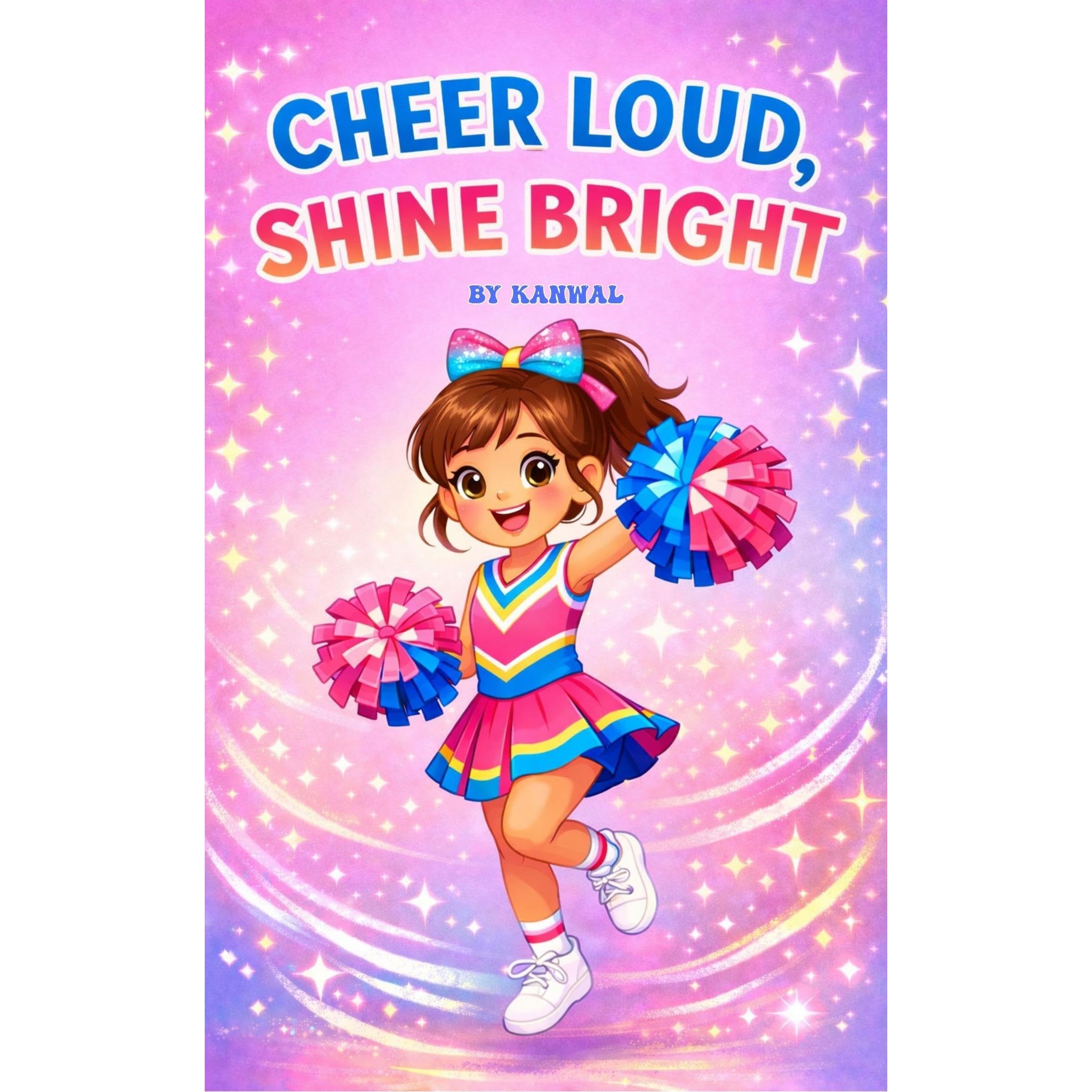 Cheer Loud, Shine Bright: A Cheerleading Book for Girls Ages 6–8: Fun, Cheers, B