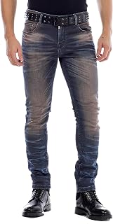 Cipo & Baxx Men's Jeans, Modern Denim, Distinctive Details, Versatile for Leisure and Urban Style
