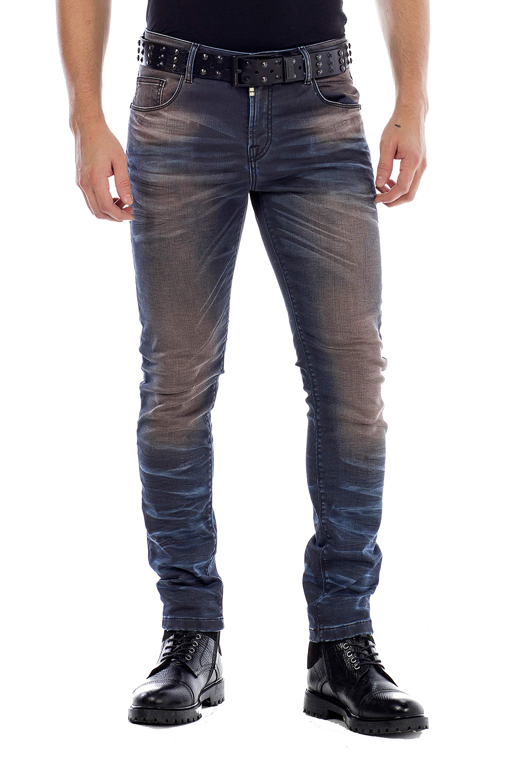 Cipo & Baxx Men's Jeans, Modern Denim, Distinctive Details, Versatile for Leisur