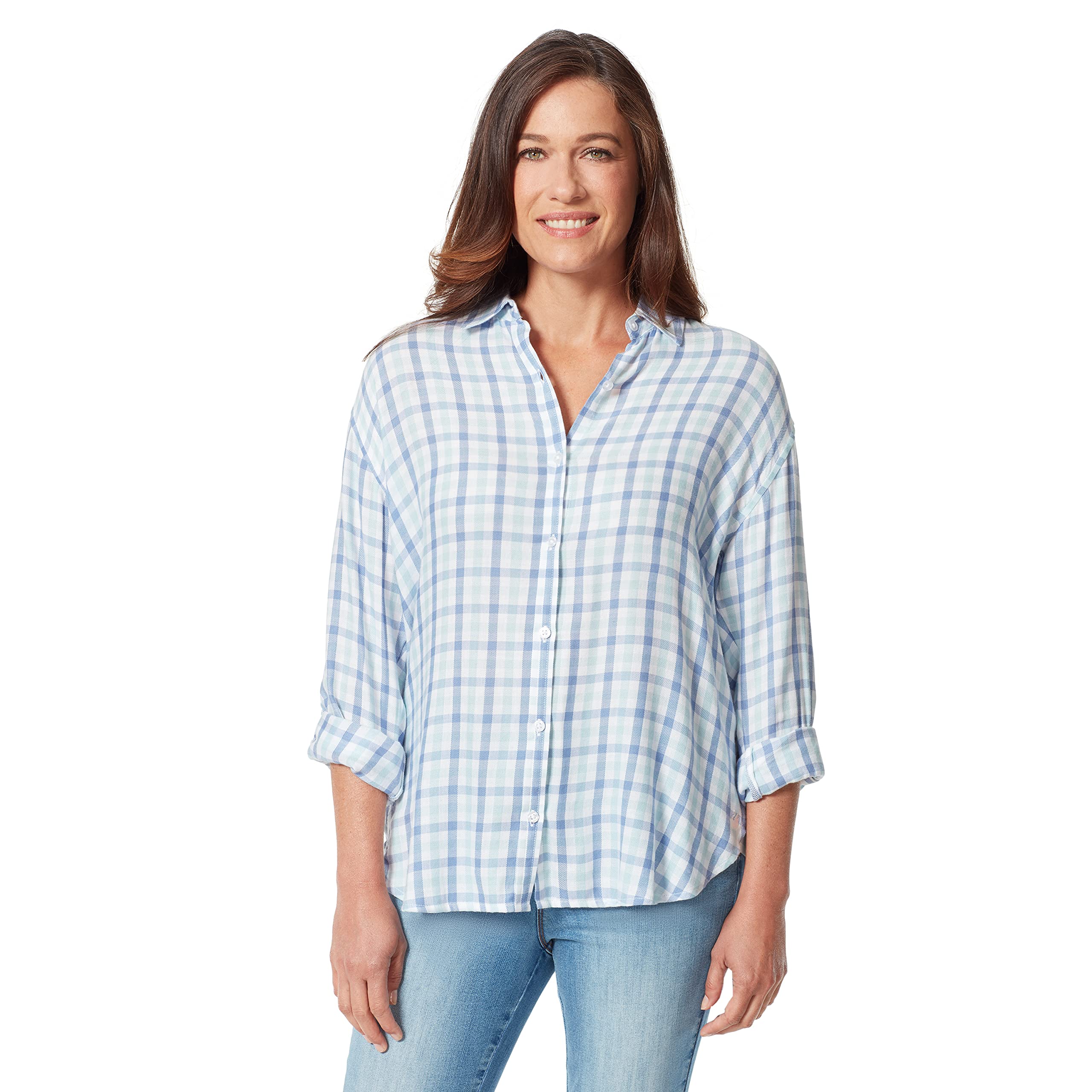 Gloria Vanderbilt Amanda Women's Button Down Shirt
