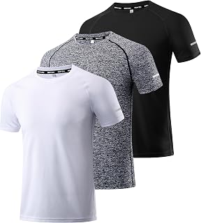Boyzn 1, 3, 5 or 7 pack men's sports t-shirts. Short sleeve, functional, breathable and quick drying. Ideal for running, fitness, bodybuilding and summer.