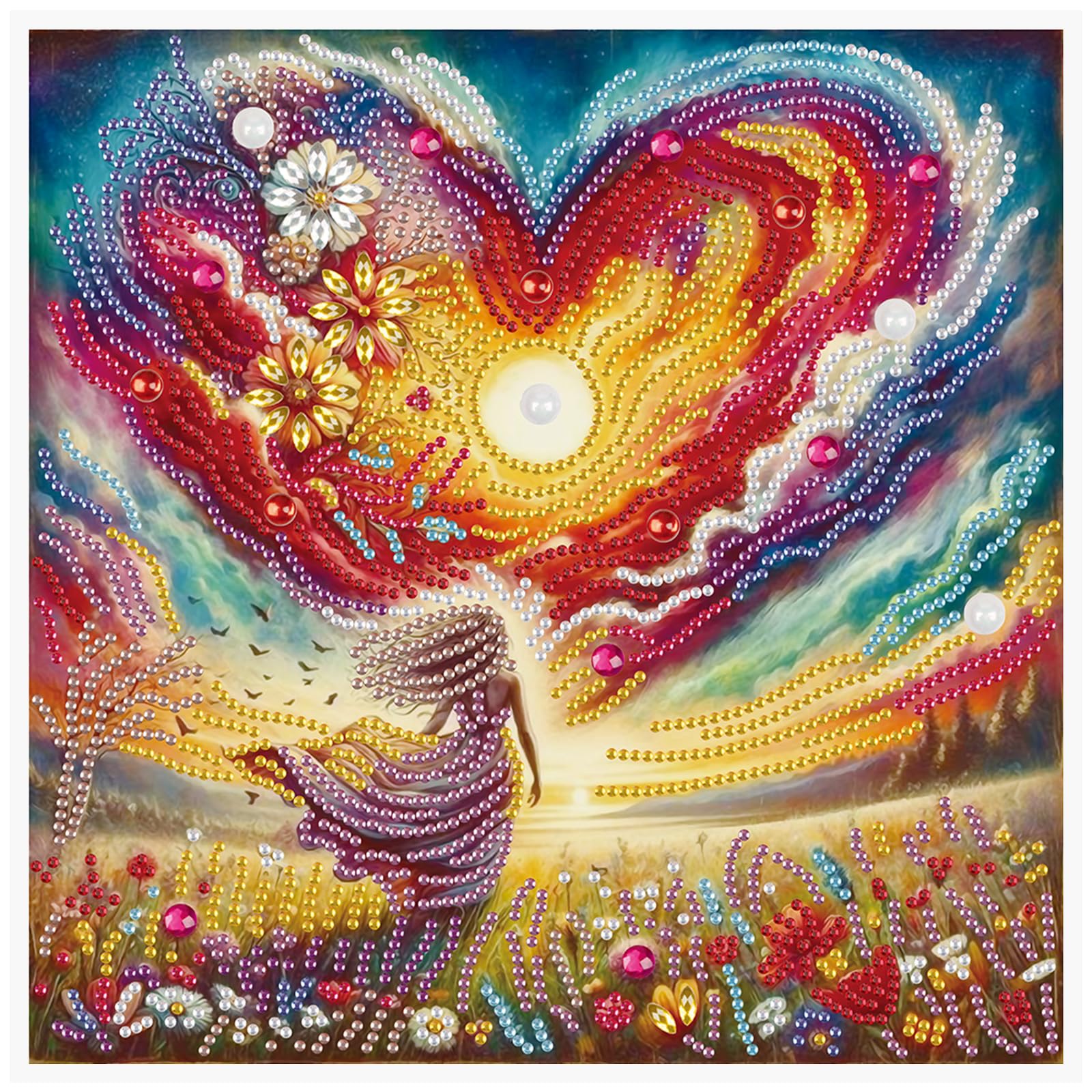 Love Cloud Diamond Painting Kits for Adults 5D Special Shape Diamond Painting fo