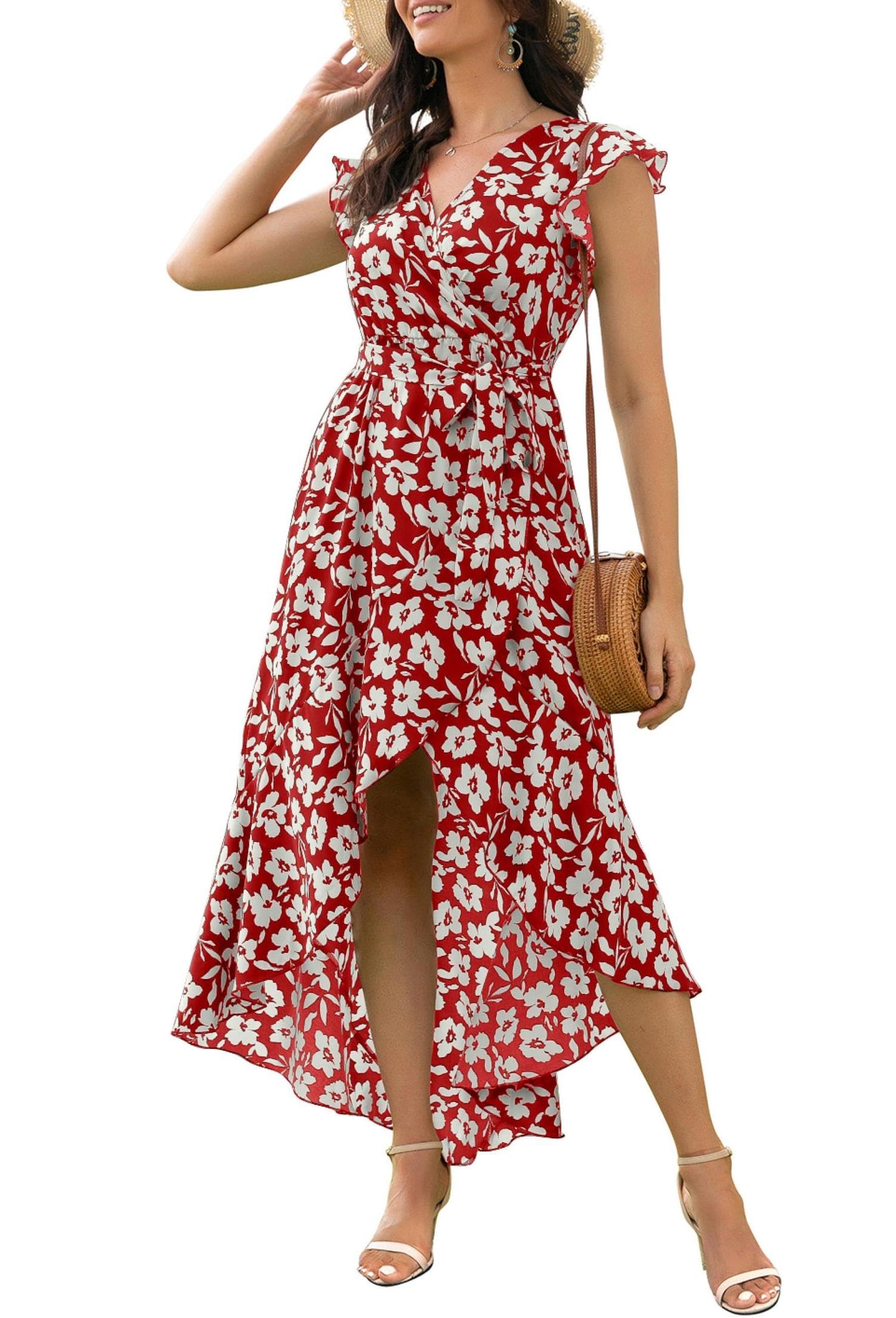 GRECERELLE Flowy Soft Women's Long Dress