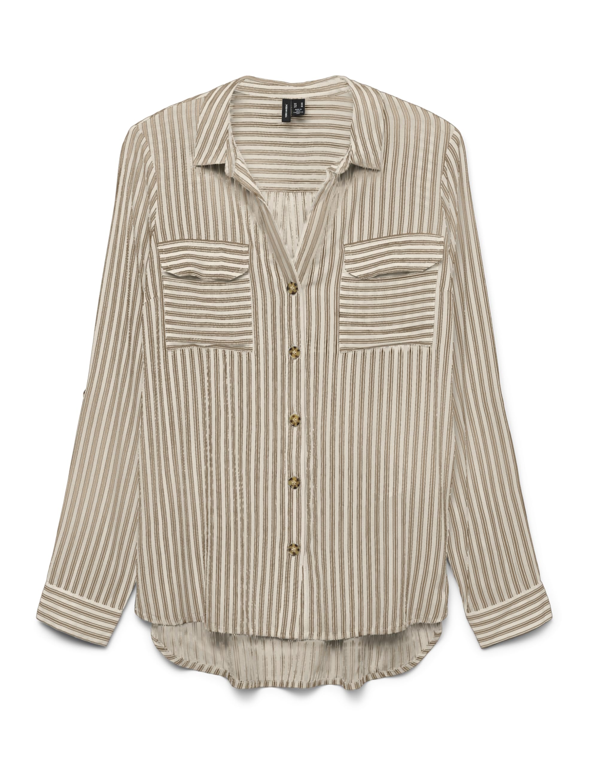VERO MODA Vmbumpy L/S Shirt New Wvn Noos Vmbumpy L/S - New Wvn Noos Women's T-Sh