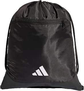 adidas Unisex Tiro Gymsack Shoe Bag, Black/White, One Size