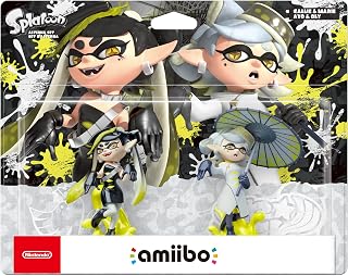 Nintendo Splatoon Amiibo Set, Callie and Marie Figures, 2 Pack