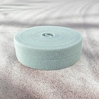 2 Rolls 5M Reusable Cable Ties, Fixed Tape, Desktop Organizer for Organizing Charging Cables, Headphone Cables, Computer Cables, Curtains (Grey)
