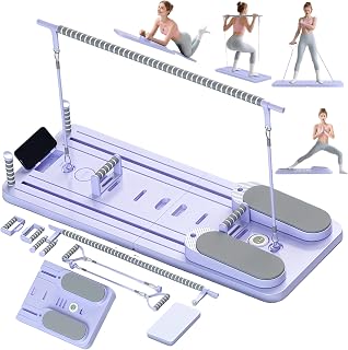 CroyVine Pilates Board-Pilates Reformer Board,Multi-Purpose Portable Pilates Reformer Machine Home Pilates Kit for Home Workout,Fitness, Exercise,Abs,Core Equipment