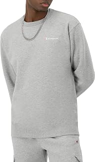 Champion Men's Powerblend Fleece Crew, Paint Splatter