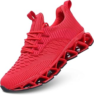 Wrezatro Women's Slip on Walking Running Shoes Blade Tennis Casual Fashion Sneakers Comfort Non Slip Work Sport Athletic Trainer