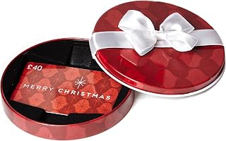Amazon.co.uk Gift Card in a Red Ornament Tin