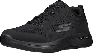 Skechers Gowalk Arch Fit Men's Athletic Walking Shoes with Air Cooled Foam, Black, 10 UK X-Wide
