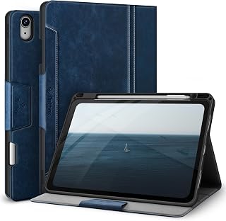 Antbox Case for iPad Air 5th/4th Generation 2022/2020 iPad 10.9 Inch with Pencil Holder Apple Pencil Holder Auto Sleep/Wake Function PU Leather Case Protective Cover