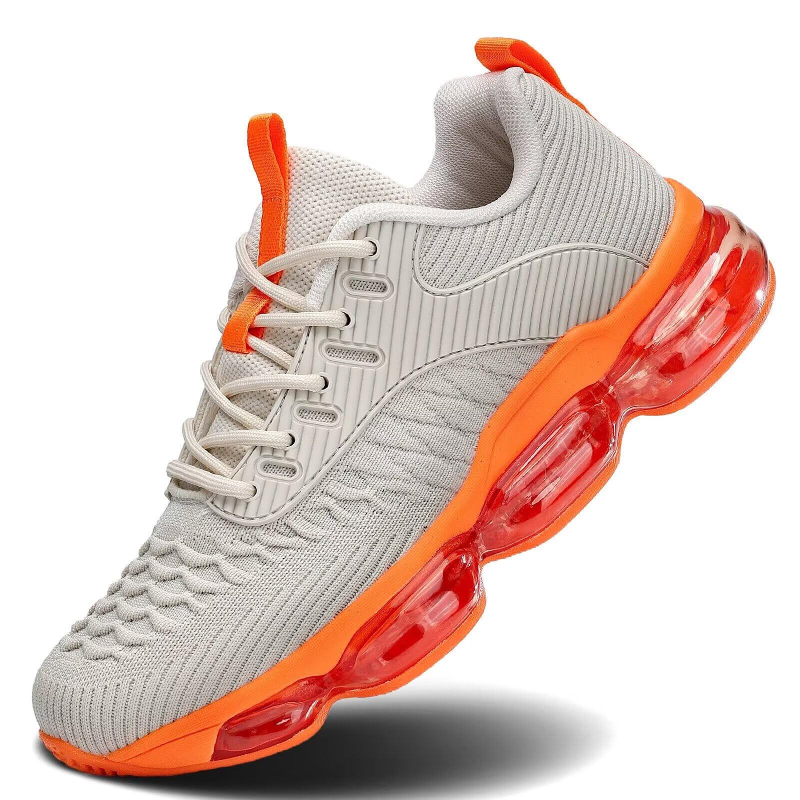 Kapsen Scarpe da corsa da donna, traspiranti, alla moda, da tennis, in rete, cas