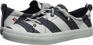 Sperry Crest Vibe Breton Stripe Navy/Wht, Women's Sailing Shoes