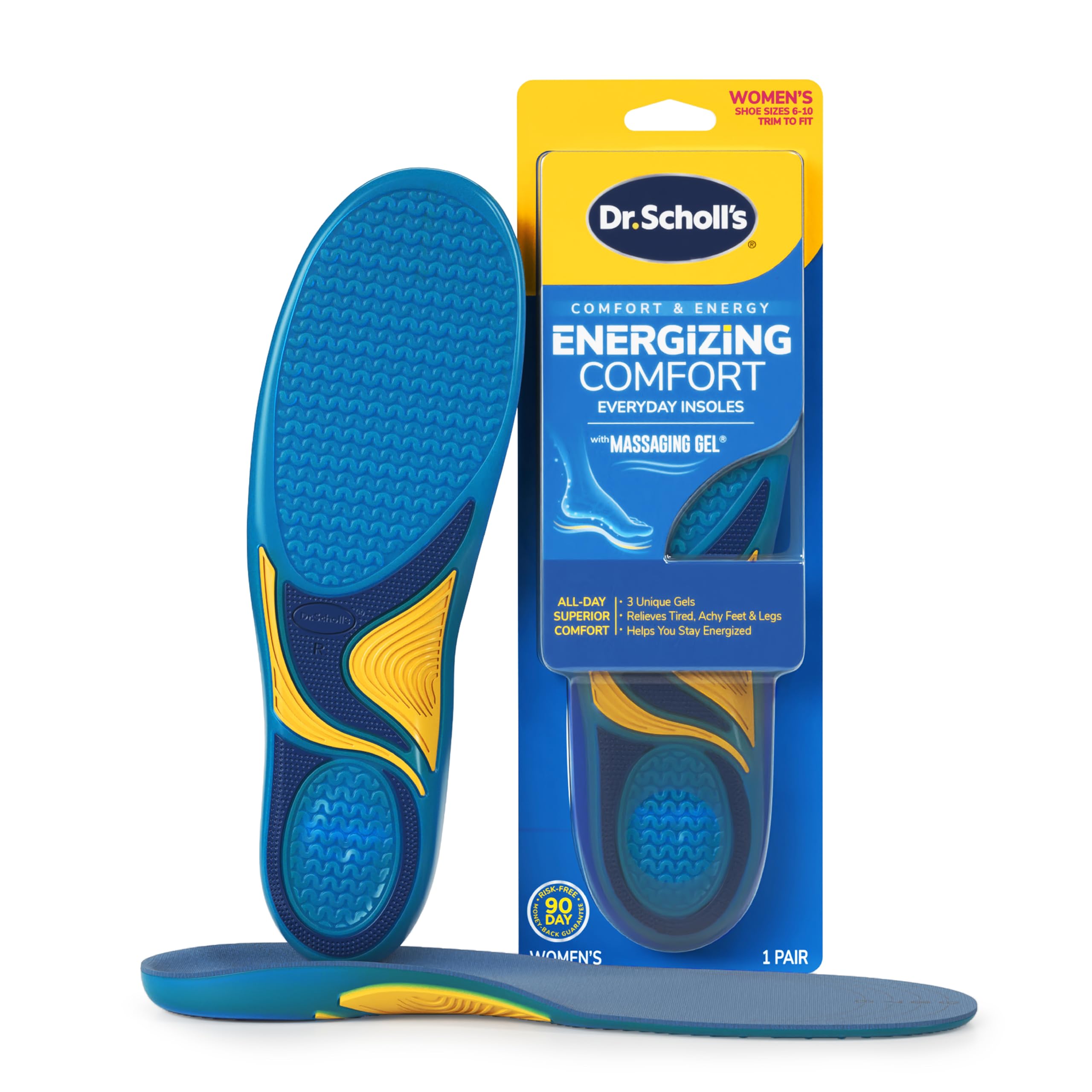 Dr. Scholl’s Energizing Comfort Shoe Inserts for Women with Arch Support | Arch 