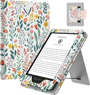 Moko Case for 6" Kindle (11th Generation,2024/2022), Flowers