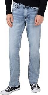 Silver Jeans Co. Mens Grayson Classic Fit Straight Leg JeansJeans