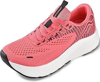 JACKSHIBO Mens Arch Support Shoes Wide Width Trainers Running Walking Athletic Tennis Orthopedic Plantar Fasciitis Workout Thick Sole