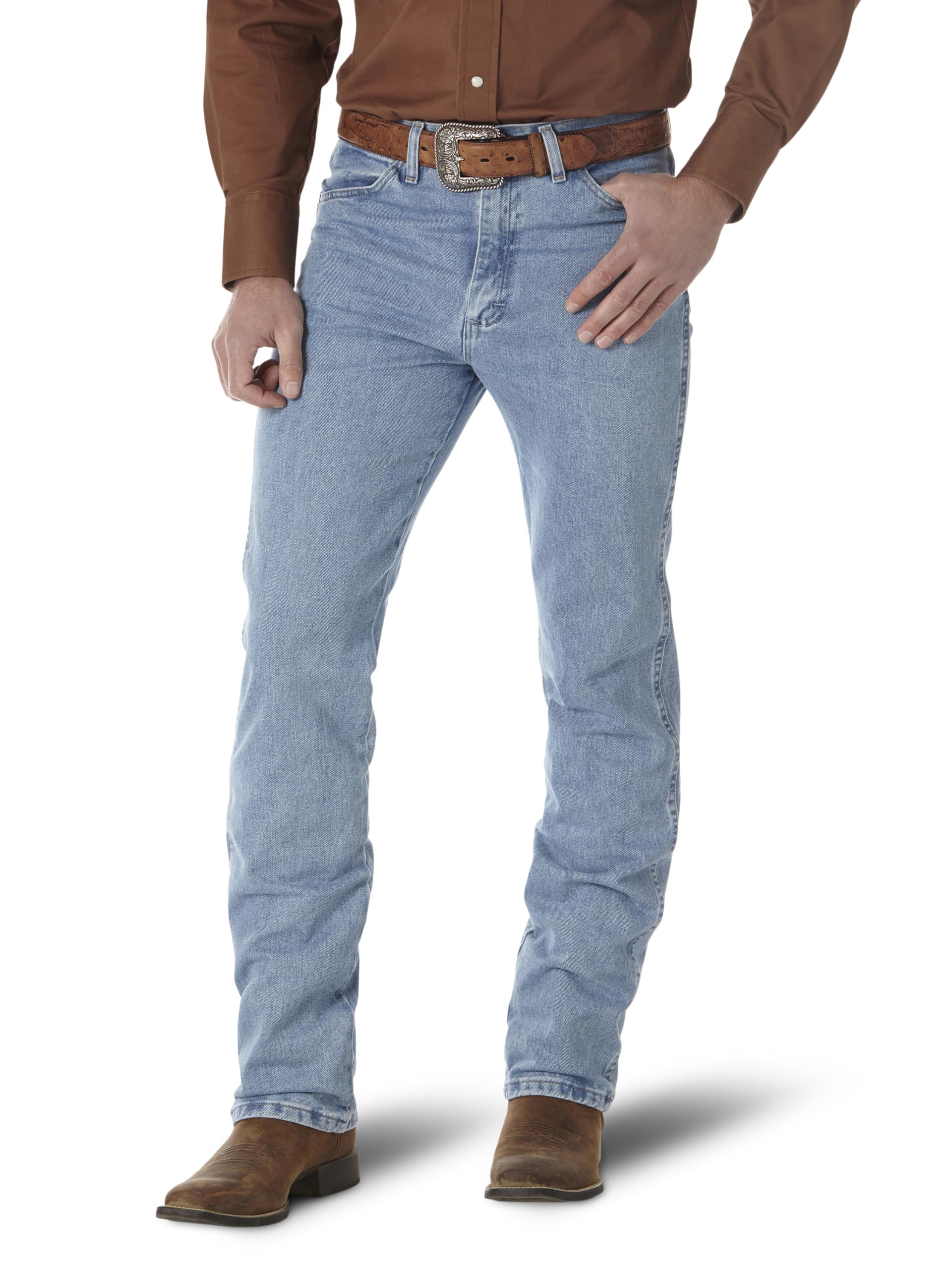 Wrangler Men's Western Flannel Shirt Lightweight