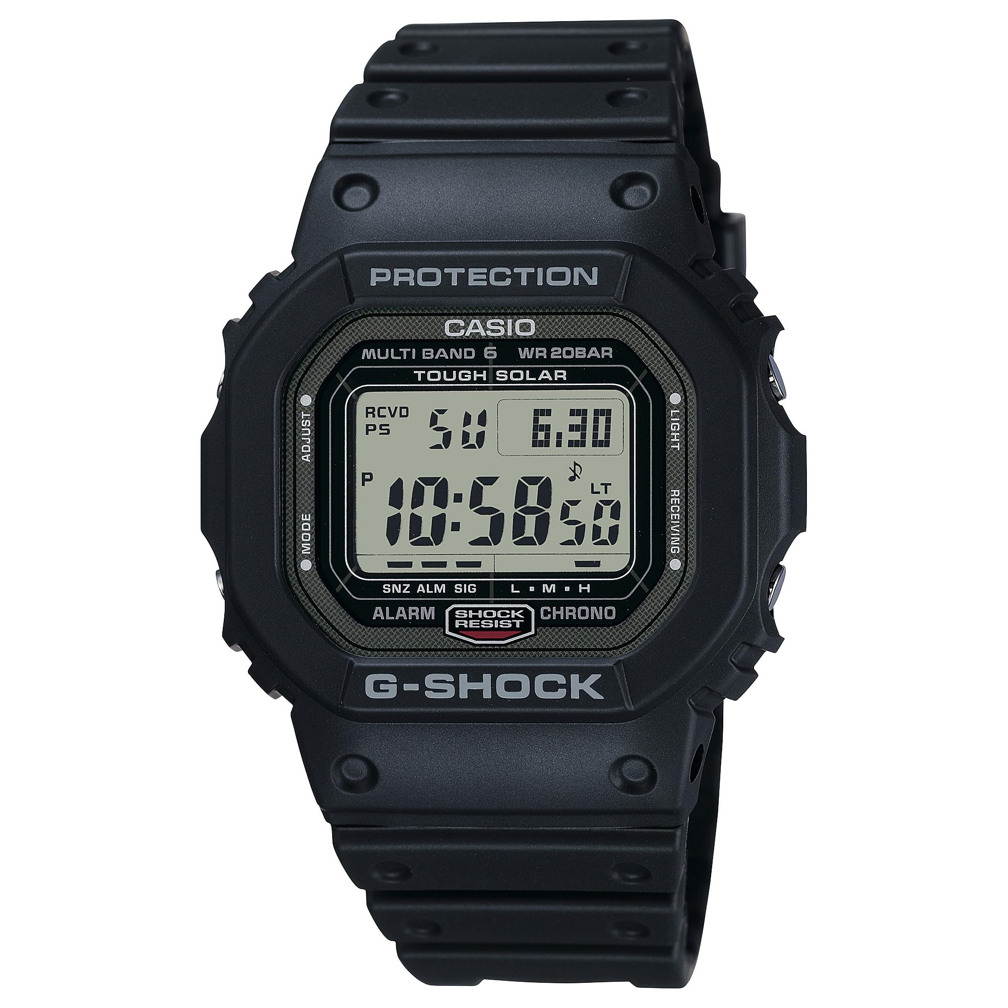 Casio G-Shock Digital 5600 Series Black Resin Strap Limited Edition Watch 48.9mm