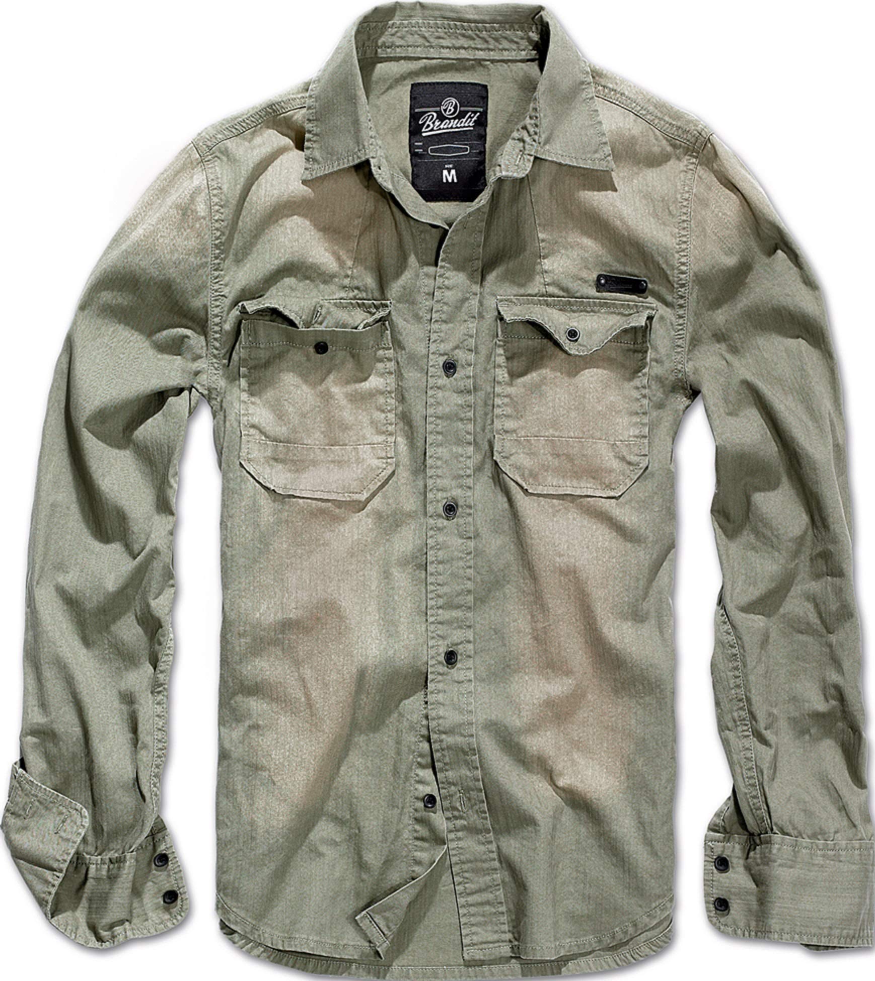 Brandit Hardee Denim Shirt Men Shirt Jean