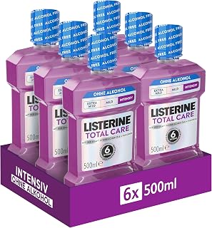 Listerine Total Care Intensive Mouthwash Alcohol Free 6 x 500 ml