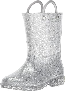 Western Chief Girl's Glitter Waterproof Rain Boot