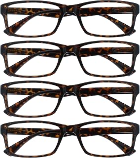 The Reading Glasses Company Brown Tortoiseshell Readers Value 4 Pack Designer Style Mens Womens RRRR92-2 +1.50