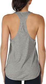 icyzone Women's Fitness Tank Top Racerback Sports Vest