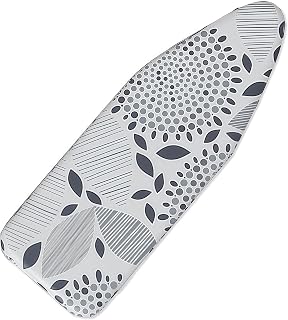 Eiqikayo Ironing Board Cover with Two 5MM Thick Feltpads,12"x36"Heat Resistant Replacement Ironing Board Cover and Pad,Fits Standard Ironing Boards,Durability and Easy to Install