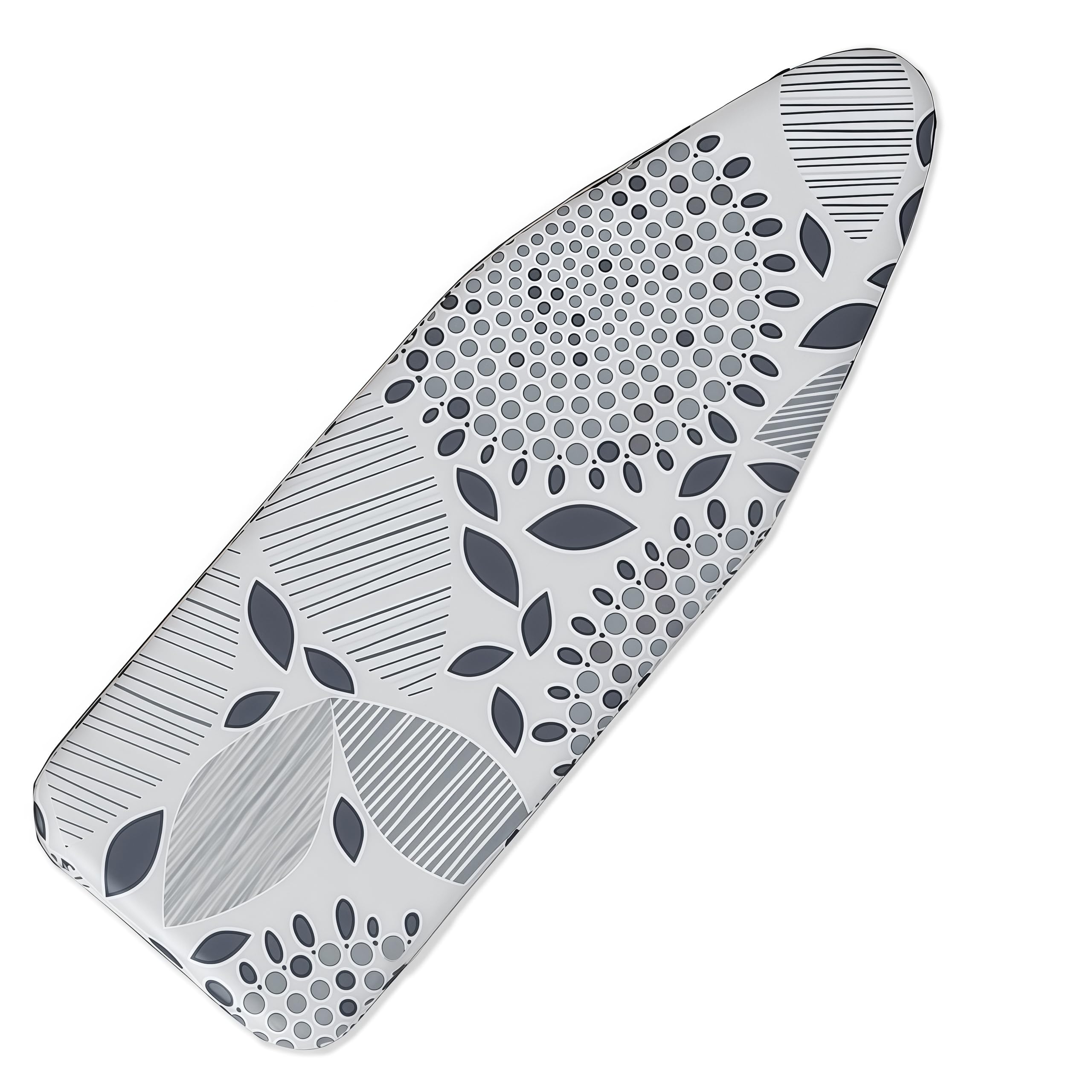 Eiqikayo Ironing Board Cover with Two 5MM Thick Feltpads,12"x36"Heat Resistant R