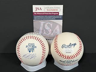 Pete Crow Armstrong Autographed Signed Official 2023 Futures Game Baseball Beckett Witness COA