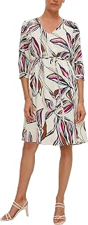 COMMA Kleid mit Allover-Print