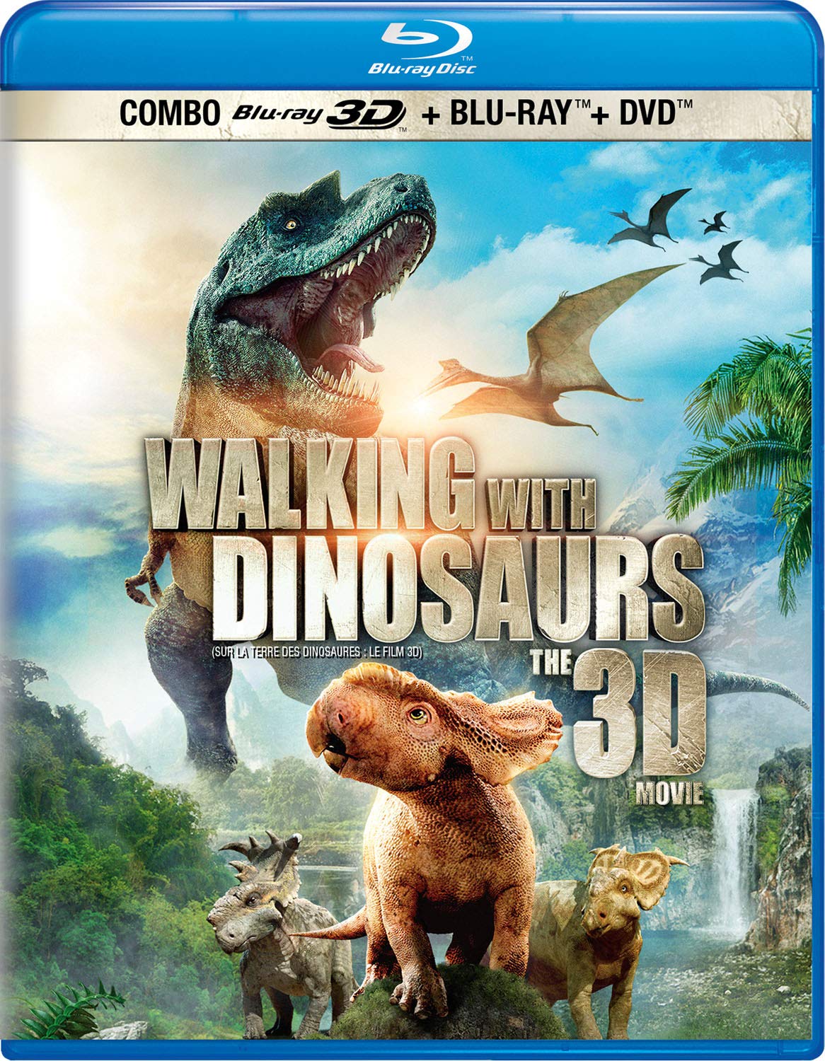 Walking With Dinosaurs: The 3D Movie [Blu-ray 3D + Blu-ray + DVD]