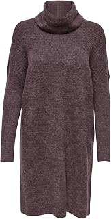 Only Onljana L/S Cowlnck Dress Wool Knt Noos Dress Women