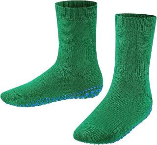 FALKE Unisex Kids Catspads Slippers Sock Rubber Sole Non Slip Best Grip Thick Comfortable Warm Indoor Padded Breathable Cotton Wool 1 Pair