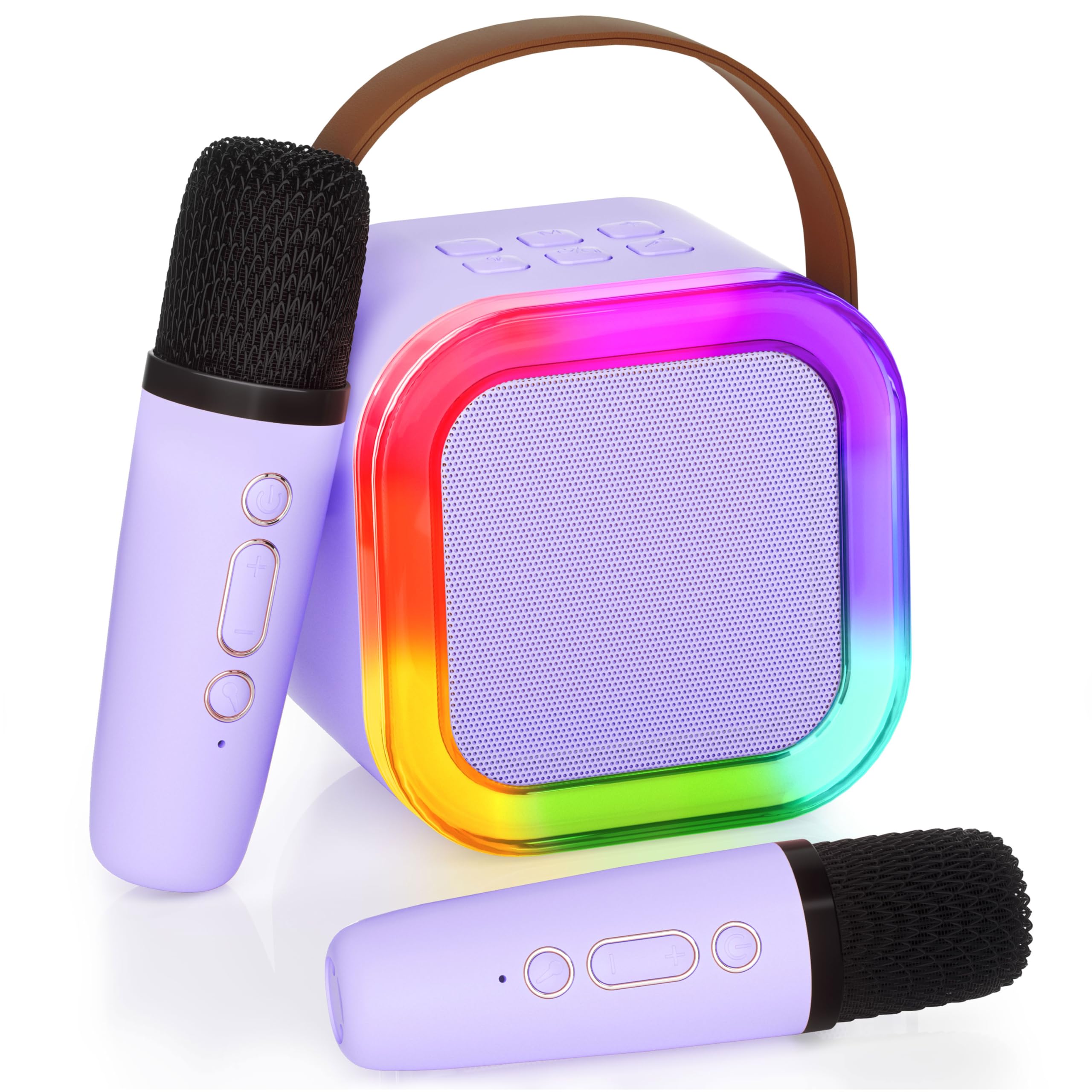 Karaoke Machine for Kids Adults, Karaoke Toys Gifts for Girls Boys, Portable Blu