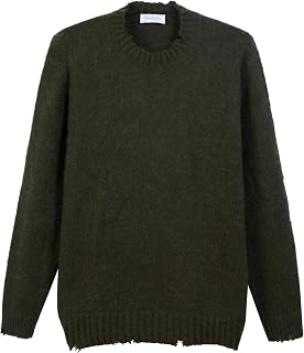 Diana Studio - Garzato Collar in Alpaca, Men, Long Sleeves, Regular Fit, Made in Italy