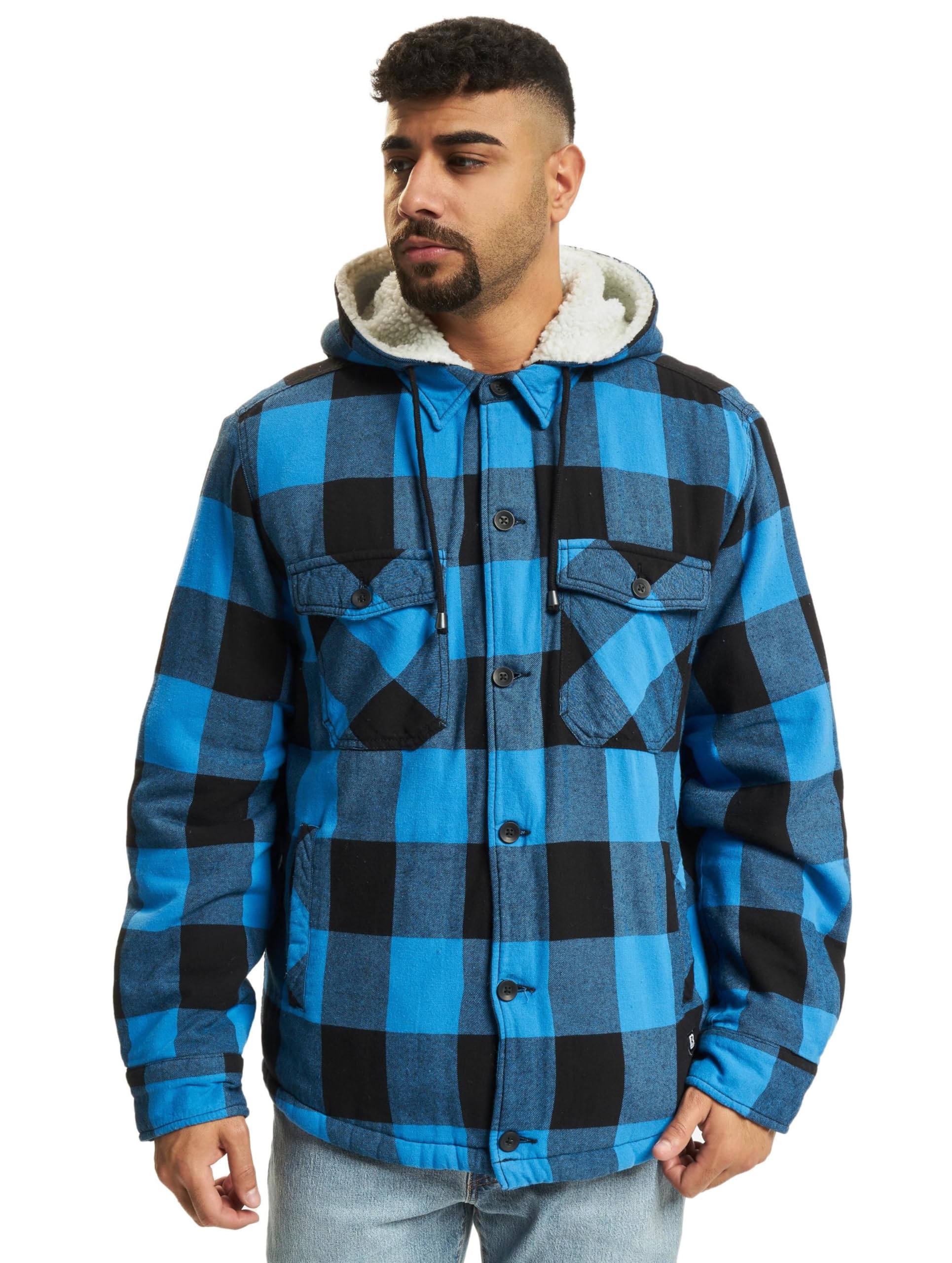 Brandit Lumber Jacket Hooded Chaqueta Hombre (Pack de 1)